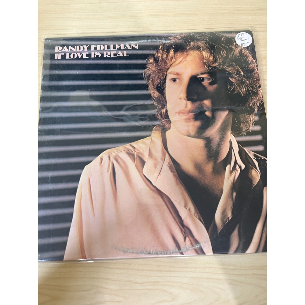 Randy Edelman If Love Is Real Vinyl LP 1977 Arista AB 4139 Promo Demonstration